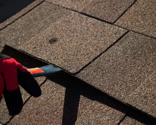 Shingle patching and re-roofing